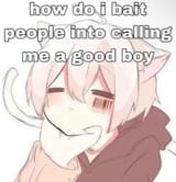 how do i bait people into calling me a good boy