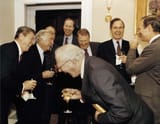 laughing old men