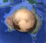 actual size of pluto