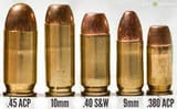 pistol calibers