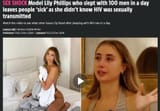 lily phillips hiv transmission knowledge