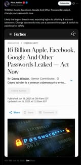 Likely the largest breach ever