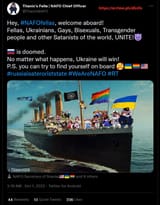 Nafo satanic titanic