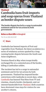cambodia vs thailand
