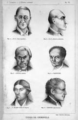 Plate_6_of_Cesar_Lombroso&#039;s_L&#039;Homme_Criminel_Wellcome_L0010111