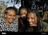 ethiopia-addis-abeba-women-young-three-group-picture-east-africa-people-B9GYJK