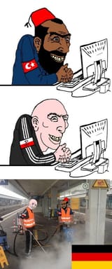 poleshits and turkniggers in Germany