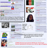 hypocrital russian mod deeltes any criticism of russian while constantly making bait threads