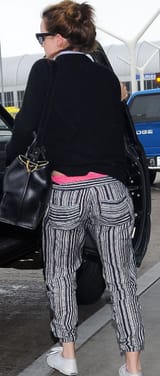 Emma Watson pink lacy boyshorts