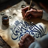 sacred-arabic-writing-stockcake