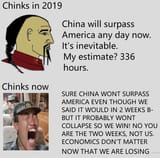 Chinks then vs now
