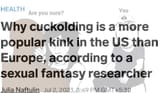Why cuckolding is a more popular kink in the US