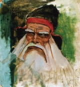 Akseli_Gallen-Kallela_-_Head_of_Väinämöinen