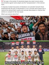 Indonesian soccer