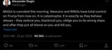 Screenshot 2025-06-22 at 14-26-42 (3) Alexander Dugin su X MAGA is canceled this morning. Neocons and RINOs have total control on Trump from now on. It is catastrophe. It is exactly as they behave always - they seduce you blackmail you oblige you[...]