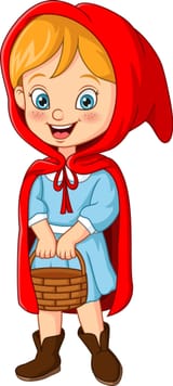 cartoon-little-red-riding-hood-holding-a-basket-free-vector-3827908583