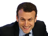 macron smile