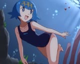 Suiren underwater swimming - asame poke