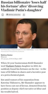 divorce raped by putins daughter