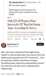 height is a personality