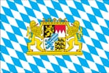 flagge_bayern_mit_wappen_und_loewen_querformat