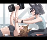 __mr_c_b_and_katsuragi_ace_umamusume_drawn_by_mukakin__d4e75bc9bb894e5ff039b6ee95a3cb5d