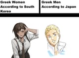 Oriental Depictions of Greeks