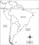Map-of-the-collection-stations-in-Brazil