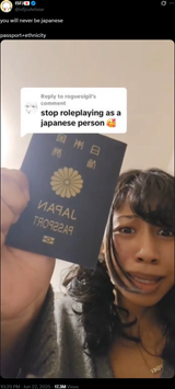 UK british man tells you who can or can&#039;t be japanese