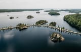 Lietvesi aerial view Visit Saimaa