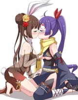 __kaguyahime_and_ransei_mahjong_soul_drawn_by_aikawa_ryou__9803b93ee06eb85542c1895bb1ca2b62