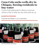 chiapas coca cola drys up wells