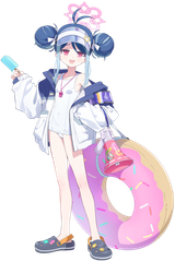 Fubuki_(Swimsuit)_diorama_00