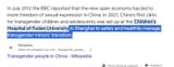 Chinese trans gender clinics