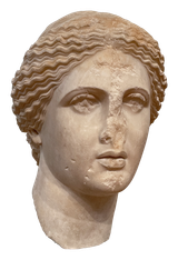 Ritualistically desecrated statue Medium