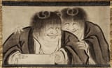 Kanzan_and_Jittoku_by_SesshûTôyô,_Muromachi