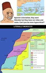 Moroccan colonial hypocrisy