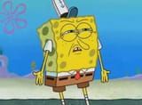 spongebob confused