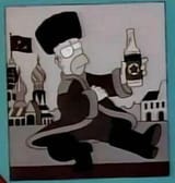homer simpson in moscow