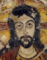Coptic_Coptic_-_Head_of_Christ_supported_by_two_angels_6th-7th_century_(detail_of_922031)_-_(MeisterDrucke-1087987)