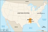 Mississippi-united-states-locator-map