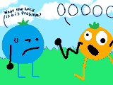 BlueBoy watching OrangeBoy seething