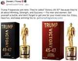 USA trump perfume