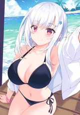 yande.re 972624 bikini open_shirt oywj selfie swimsuits