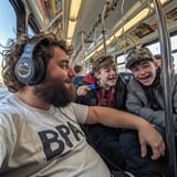 beppa på bussen