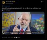 Se eu não for ao Judiciário, não governo mais