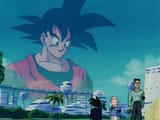 Goku en el cielo