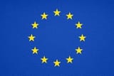 flag-of-europe-or-european-union-or-eu-with-leather-texture-photo