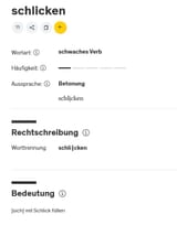schlicken