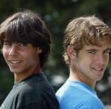 Rafael Nadal and Richard Gasquet